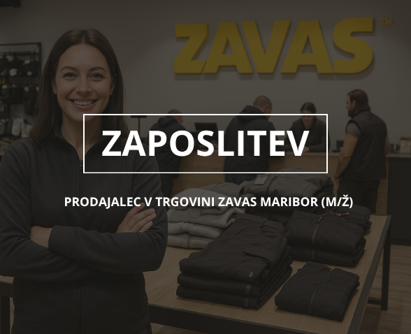 Zaposlimo prodajalca v trgovini  ZAVAS MARIBOR (M/Ž)