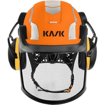 Gozdarska čelada Kask ZenithX Combo oranžna