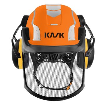 Gozdarska čelada Kask ZenithX Combo oranžna