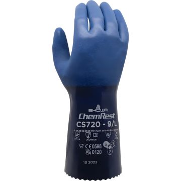 Rokavice Showa Chemrest CS720