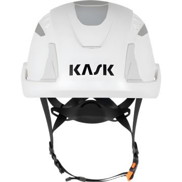 Čelada Kask Primero Air hi vis bela
