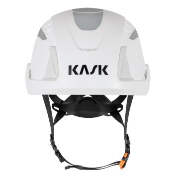 Čelada Kask Primero Air hi vis bela
