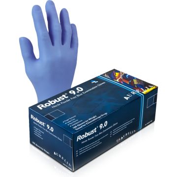 Rokavice Aurelia Robust 9.0 nitrile 9689