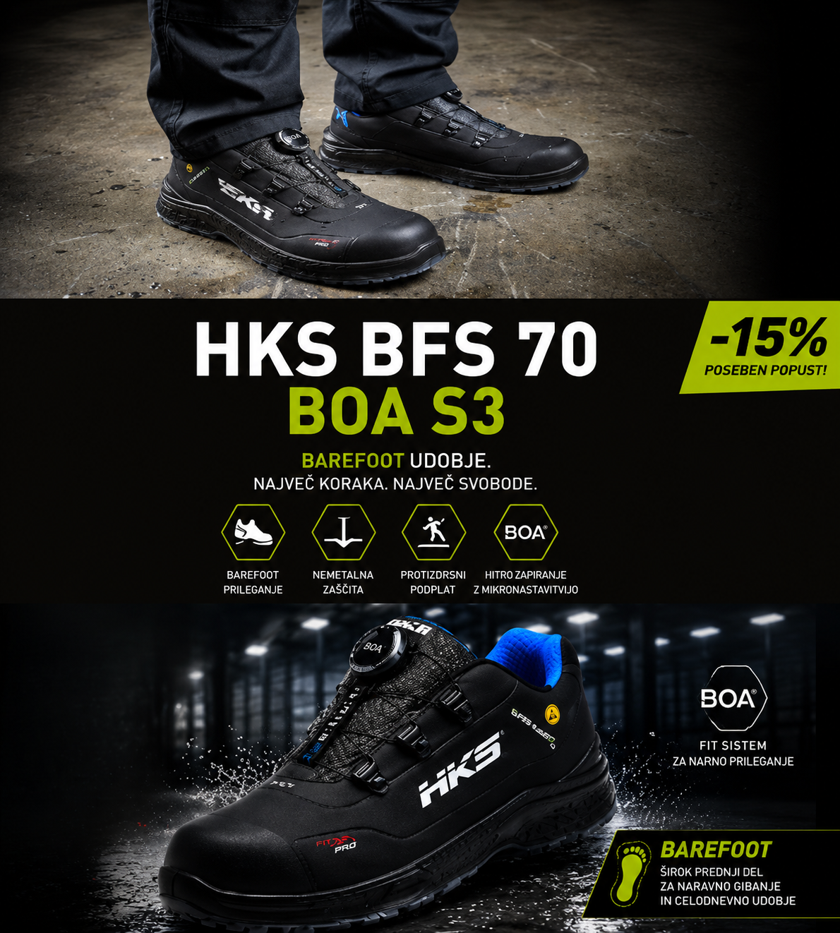 HKS BFS 70 -15%
