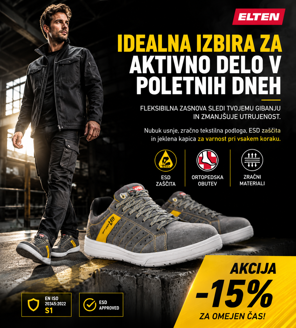 ELTEN BREEZER -15 % slo