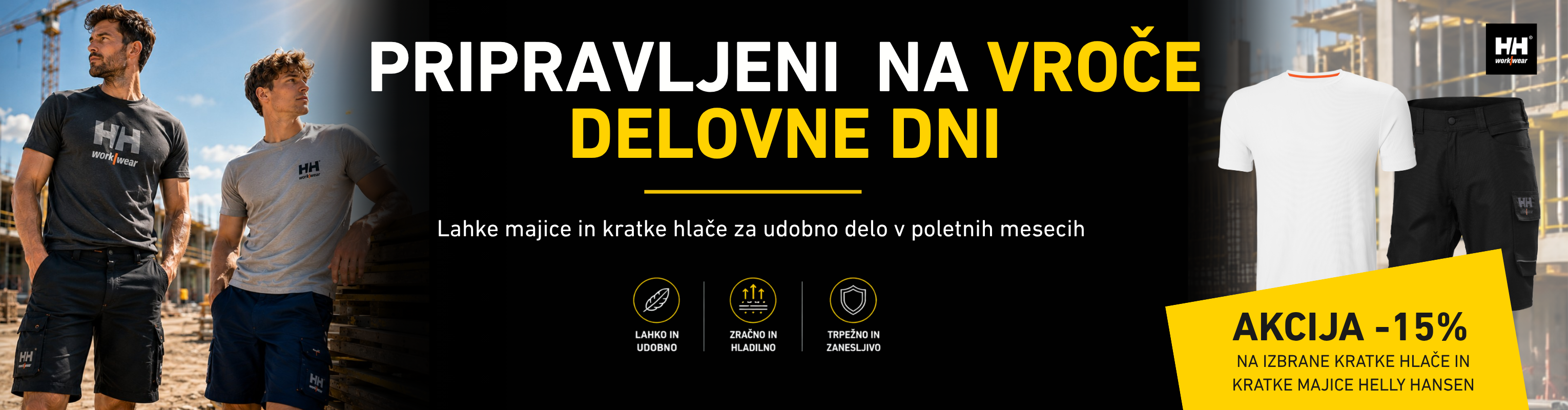 kratke hlače in majice HH-15%