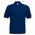 POLO MAJICA S KRATKIMI ROKAVI PREMIUM MODRA FRUIT OF THE LOOM POLO MAJICA S