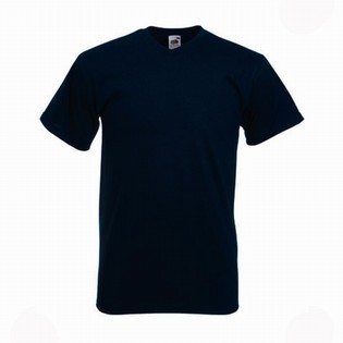 MAJICA Z V IZREZOM VALUEWEIGHT T T. MODRA FRUIT OF THE LOOM MAJICA Z V IZREZOM 104397