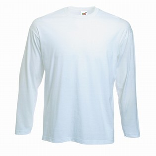 MAJICA Z DOLGIMI ROKAVI VALUEWEIGHT T BELA FRUIT OF THE LOOM MAJICA Z DOLGIMI 104866