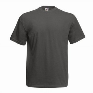 MAJICA S KRATKIMI ROKAVI WEIGHT-T GRAFITNO SIVA FRUIT OF THE LOOM MAJICA S KRATKIMI 106702