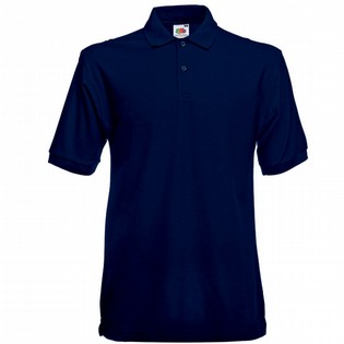 TEMNO MODRA POLO MAJICA S KRATKIMI ROKAVI PREMIUM FRUIT OF THE LOOM TEMNO MODRA POLO 106704