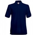 TEMNO MODRA POLO MAJICA S KRATKIMI ROKAVI PREMIUM FRUIT OF THE LOOM TEMNO MODRA POLO