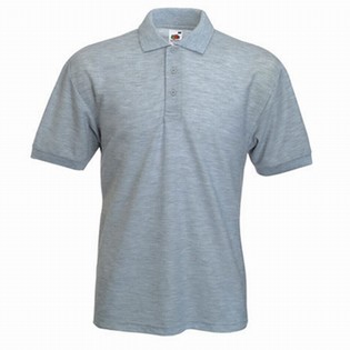 POLO MAJICA S KRATKIMI ROKAVI 65/35 TEMNO SIVA FRUIT OF THE LOOM POLO MAJICA S 111414
