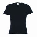 MAJICA S KRATKIMI ROKAVI CREW NECK T ČRNA FRUIT OF THE LOOM MAJICA S KRATKIMI