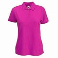 POLO MAJICA S KRATKIMI ROKAVI LADY-FIT ROZA FRUIT OF THE LOOM POLO MAJICA S