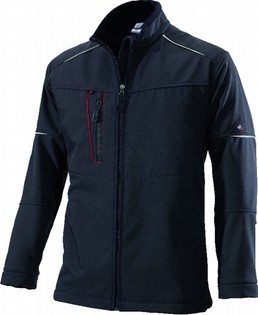 ČRNA SOFTSHELL DELOVNA JAKNA BP 1868 ČRNA SOFTSHELL 116659