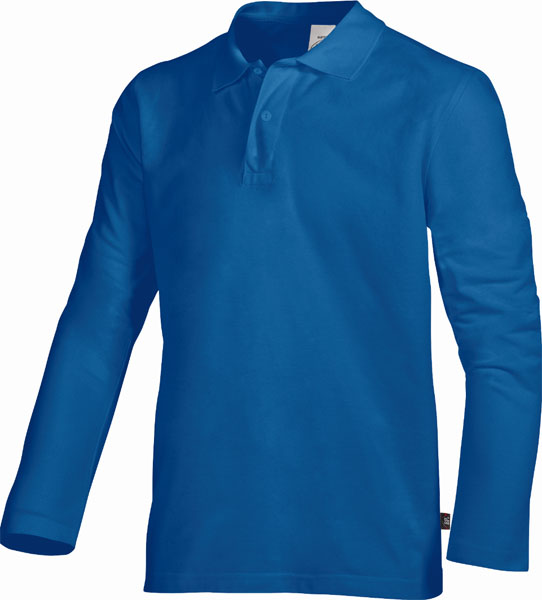 POLO MAJICA Z DOLGIMI ROKAVI BP 1629 MODRA POLO MAJICA Z 118184