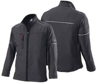SOFTSHELL JAKNA BP 1868 TEMNO SIVA SOFTSHELL JAKNA BP 120035