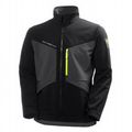 SOFTSHELL JAKNA HELLY HANSEN AKER 74051 ČRNO-SIVA SOFTSHELL JAKNA
