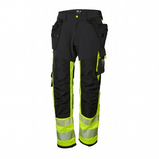 HLAČE K HH 77471 ICU CL1 FLUO. RUMENA-ČRNA HELLY HANSEN WORKWEAR HLAČE K HH 77471 122374