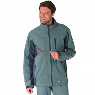 JAKNA PLANAM SOFTSHELL 2381 SIVA-T.SIVA-RDEČA JAKNA PLANAM 124826