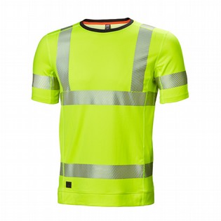 AKTIVNA MAJICA HH LIFA KR HI-VIS RUMENA HELLY HANSEN WORKWEAR AKTIVNA MAJICA HH 126419