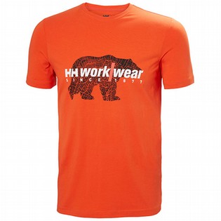 MAJICA KR HH 79261 GRAPHIC ORANŽNA HELLY HANSEN WORKWEAR MAJICA KR HH 79261 127546