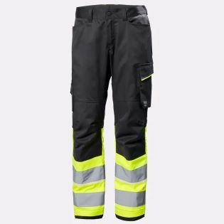 HLAČE HH 77513 UC-ME CL1 HI-VIS RUMENE-TEMNO SIVE HELLY HANSEN WORKWEAR HLAČE HH 77513 128281