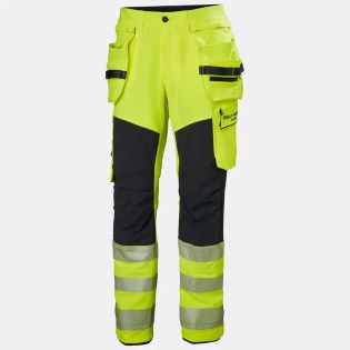 HLAČE HH 77499 ICU BRZ CL2 HI-VIS RUMENE - TEMNO SIVE HELLY HANSEN WORKWEAR HLAČE HH 77499 ICU 128333