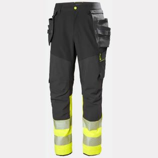 HLAČE HH 77500 ICU BRZ CL1 HI-VIS RUMENE - TEMNO SIVE HELLY HANSEN WORKWEAR HLAČE HH 77500 ICU 128341