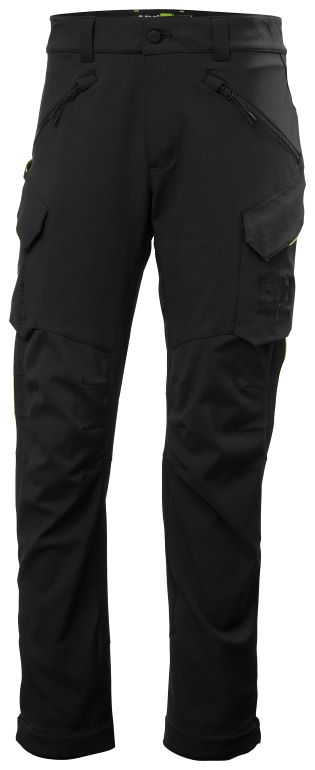 HLAČE HH 77564 MAGNI CARGO, ČRNE HELLY HANSEN WORKWEAR HLAČE HH 77564 128555