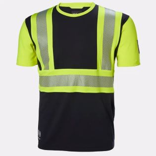 MAJICA KR HH 79271 ICU CL1 HI-VIS RUMENA-ČRNA HELLY HANSEN WORKWEAR MAJICA KR HH 79271 128569