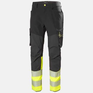 HLAČE HH 77501 ICU BRZ CL1 HI-VIS RUMENE - TEMNO SIVE HELLY HANSEN WORKWEAR HLAČE HH 77501 ICU 128571
