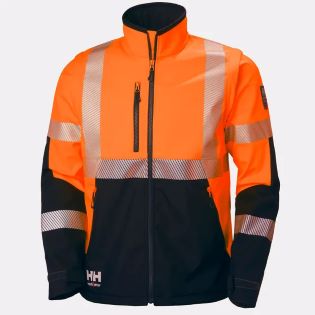 JAKNA HH 74272 ICU SOFTSHELL HI-VIS ORANŽNA-TEMNO SIVA HELLY HANSEN WORKWEAR JAKNA HH 74272 ICU 128640
