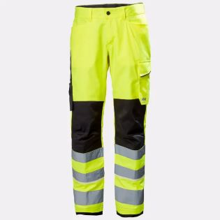 HLAČE HH 77514 UC-ME CL2 HI-VIS RUMENE-TEMNO SIVE HELLY HANSEN WORKWEAR HLAČE HH 77514 128649
