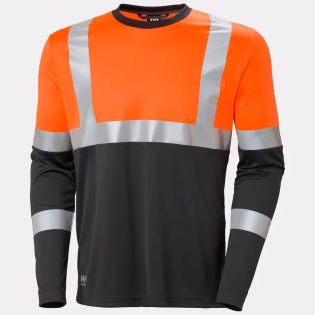 MAJICA HH 79255 ADDVIS CL1 HI-VIS ORANŽNA-TEMNO SIVA HELLY HANSEN WORKWEAR MAJICA HH 79255 128676