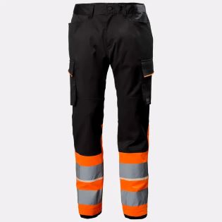 HLAČE HH 77515 UC-ME CL1 HI-VIS RUMENE-TEMNO SIVE HELLY HANSEN WORKWEAR HLAČE HH 77515 128681