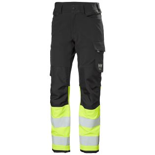 HLAČE HH 77340 ALNA 4X CL1 CNCT HI-VIS RUMENE-T.SIVE HELLY HANSEN WORKWEAR HLAČE HH 77340 129406