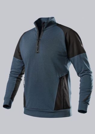 PULOVER BP 1828-293-1432 TEMNO MODER-ČRN PULOVER BP 129465