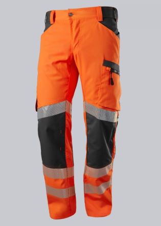 HLAČE BP 2040-844-6556 HI VIS ORANŽNE-ANTRACITNE HLAČE BP 129486