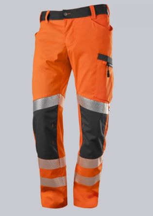 HLAČE BP 2043-847-6556 HI VIS ORANŽNE-ANTRACITNE HLAČE BP 129487