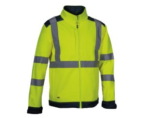 SOFTSHELL COFRA SIDEIA HI-VIS ORANŽNA/TEMNO MODRA SOFTSHELL COFRA 129716