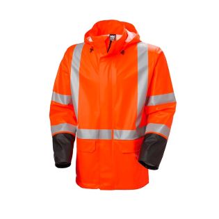 JAKNA DEŽNA HH 70155 ADDVIS FLUO. ORANŽNA-T. SIVA HELLY HANSEN WORKWEAR JAKNA DEŽNA HH 129859