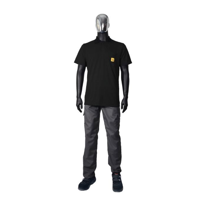 MAJICA POLO ESD KR D&TSA ČRNA 129966